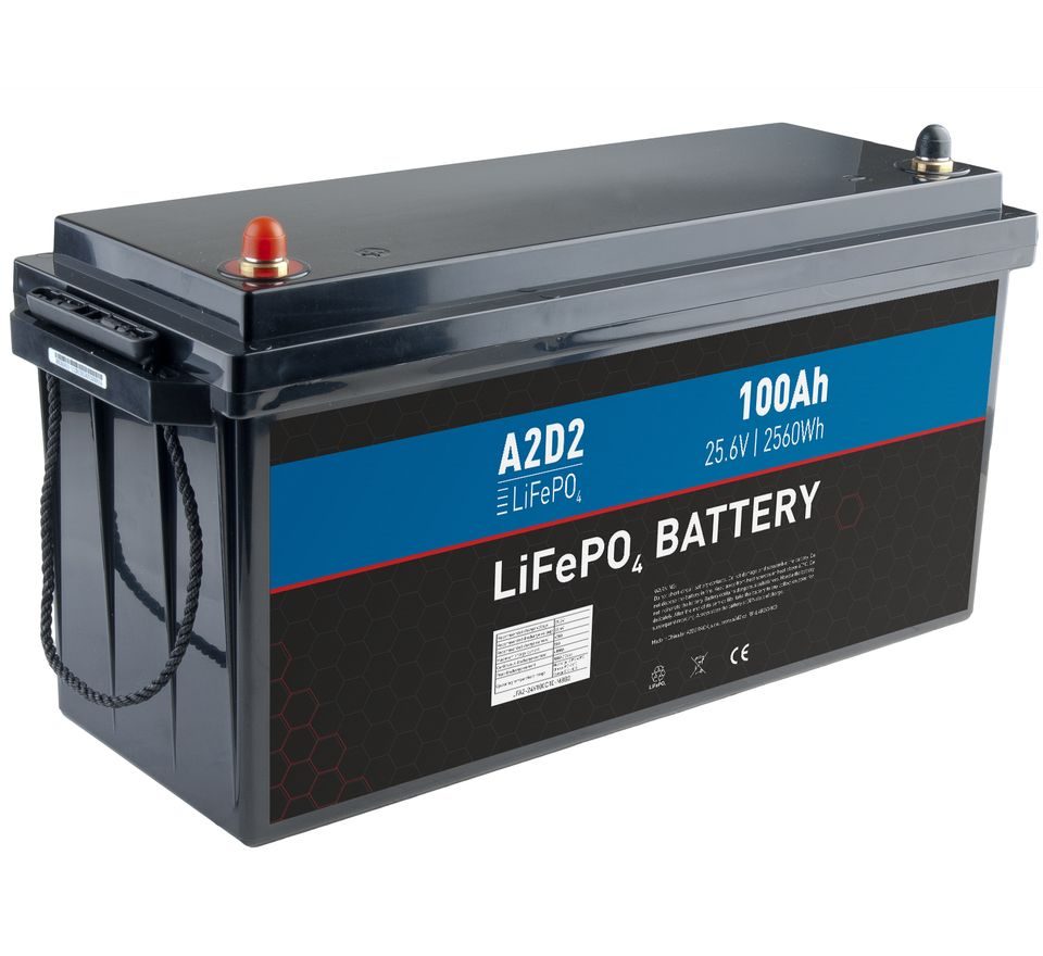 A2D2 Baterie LiFePO4 25,6V 100Ah M8