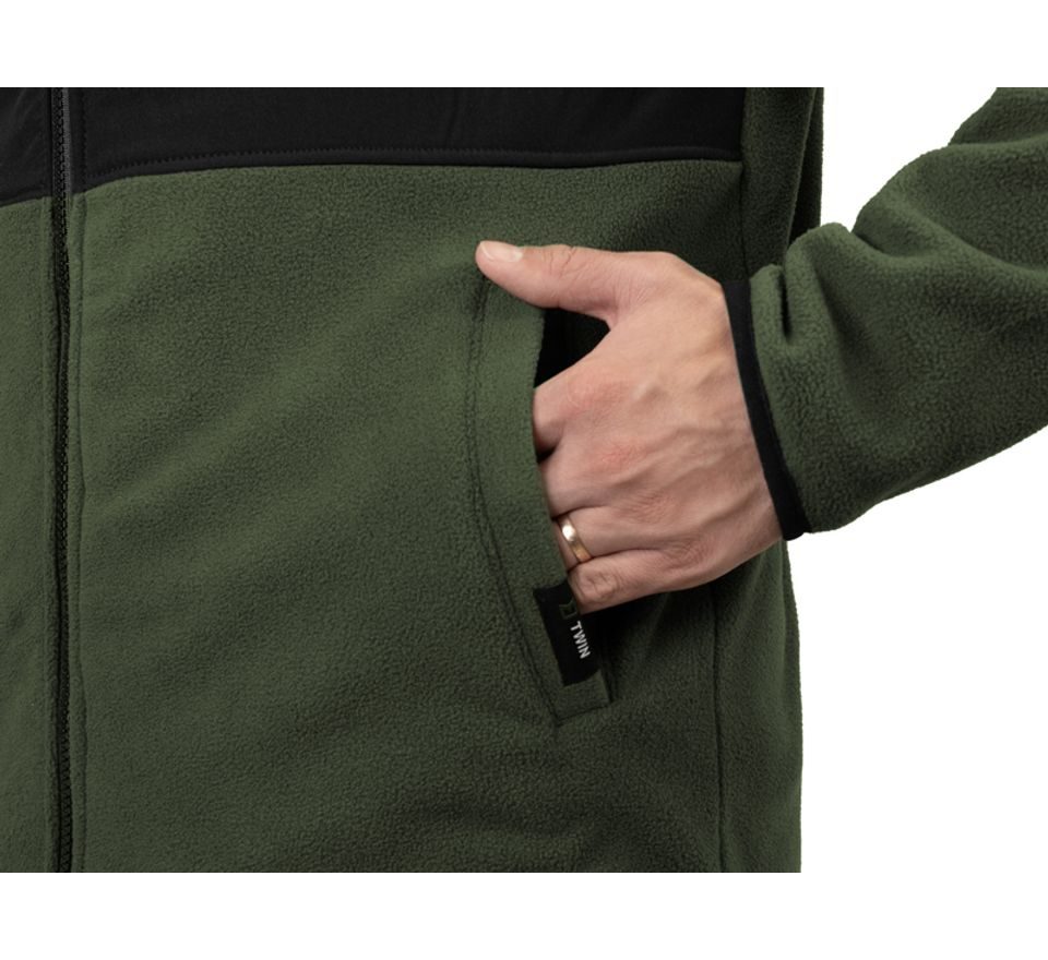 Delphin Flísová bunda na zip Twin