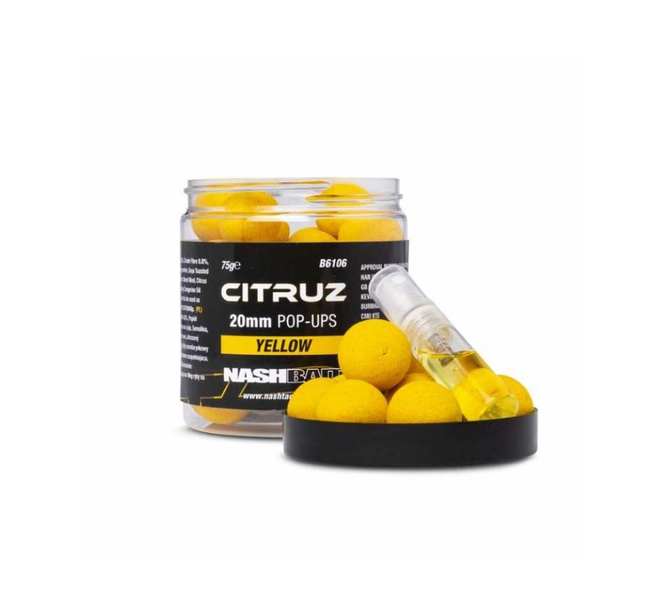 Nash Pop ups boilies Citruz Yellow