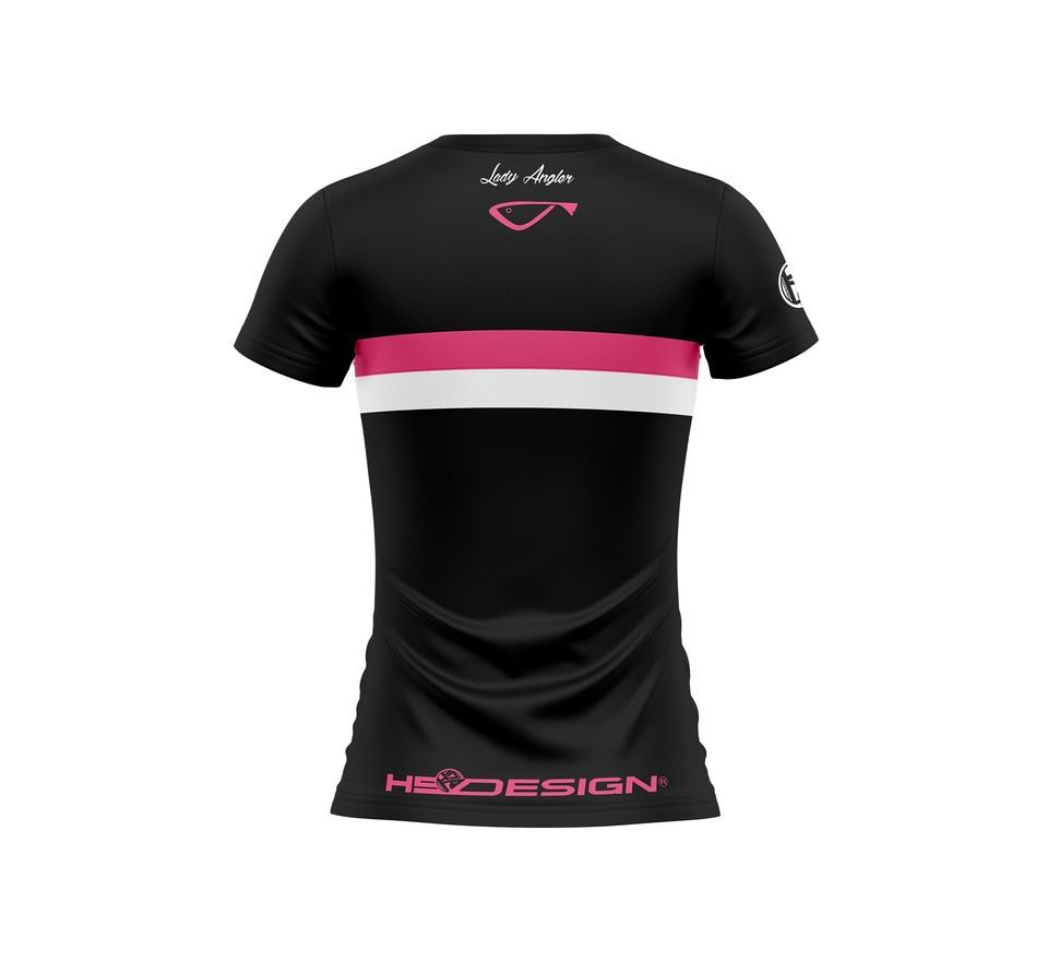 Hotspot Design Tričko Lady Angler s pruhmi