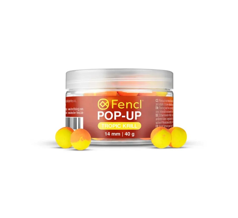 Fencl Boilies Pop Up Tropic Krill