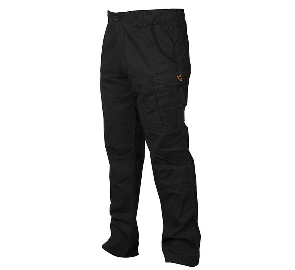 Fox Kalhoty Collection Black & Orange Combat Trousers