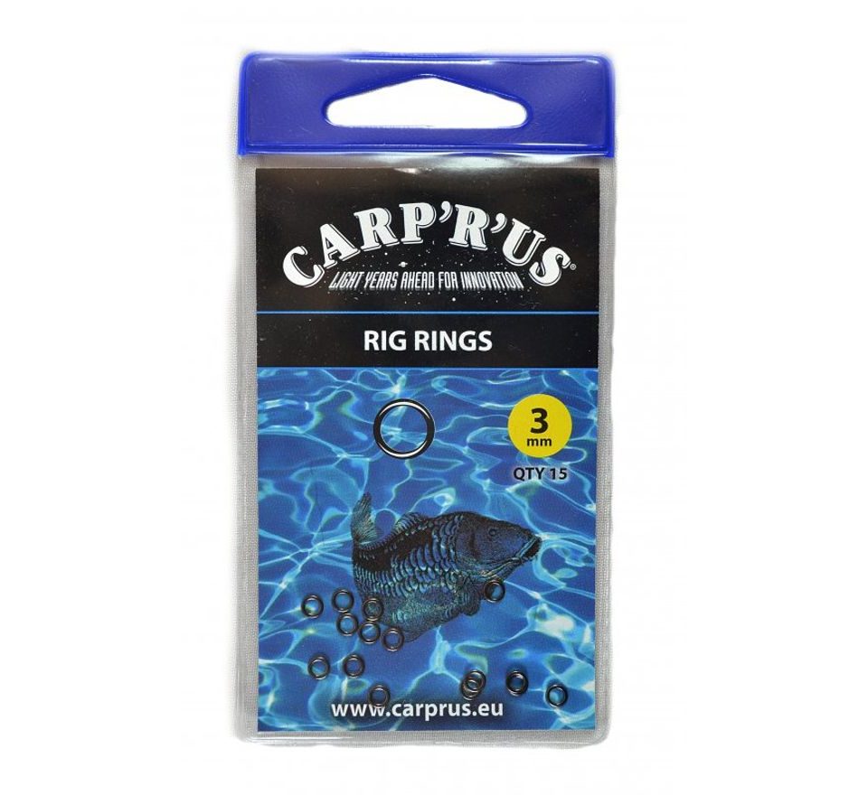 Carp ´R´ Us Kroužky na návazce Rig Rings 3mm 15ks