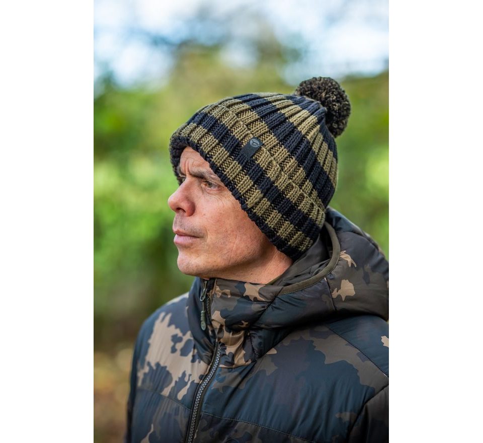 Korda Zimná čiapka Nanny Pat Hat Tmavo Olivová