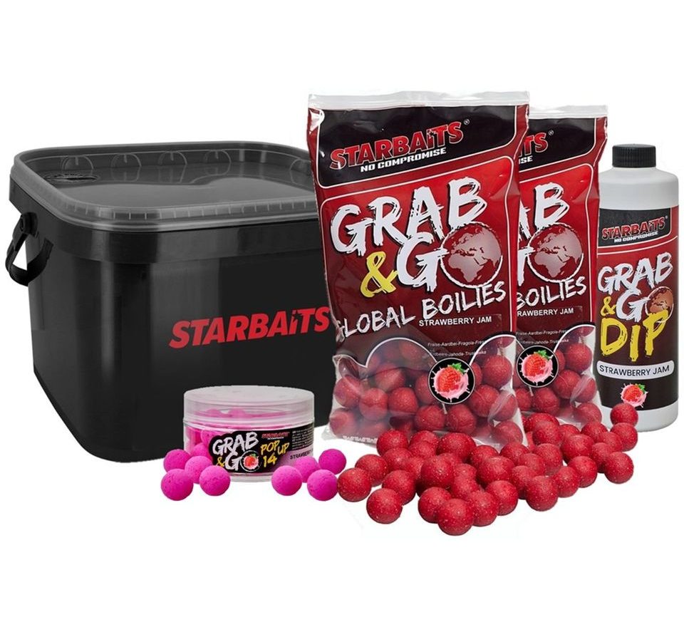 Starbaits Akční kbelík GG Global Strawberry Jam