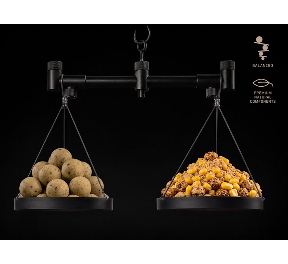 Delphin Vyvážené boilies BreaX/NutCAKE Tygří ořech-Scopex-Kukuřice 100g
