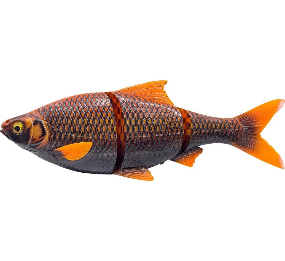 Savage Gear Gumová nástraha 3D Line Thru Roach Slow Sinking Black Orange