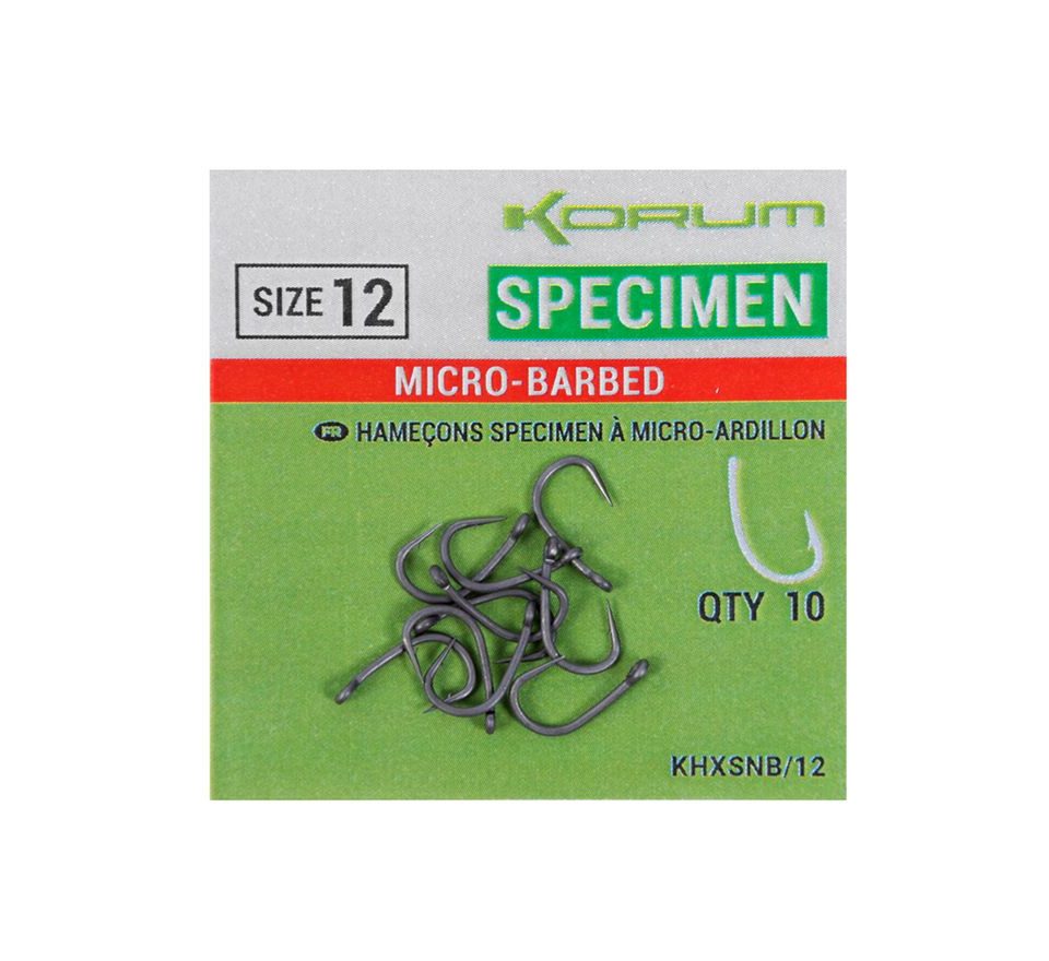 Korum Háčky Xpert Specimen Hooks 10ks