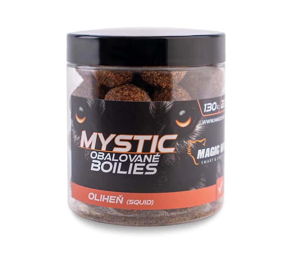 Magic Wolf Boilies obalované Mystic 130g