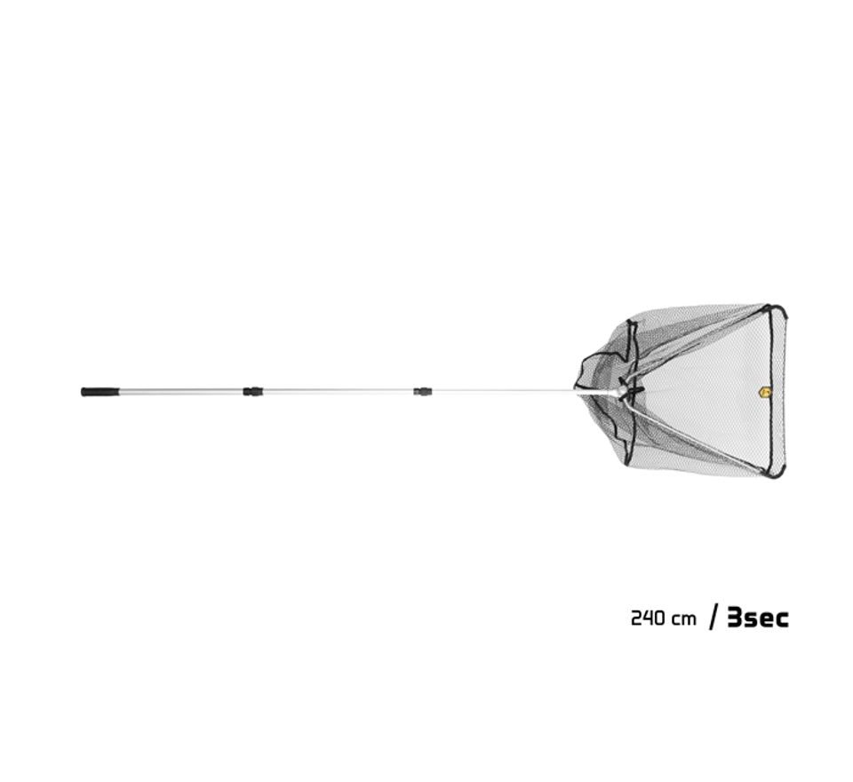Delphin Podberák kovový stred, pogumovaná sieťka 60x60 240cm