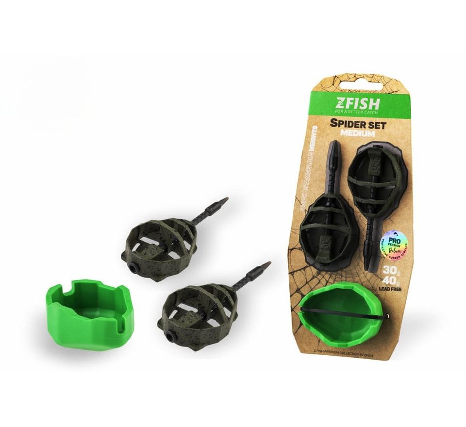 Zfish Sada Method Feeder Spider Set Medium + Formička