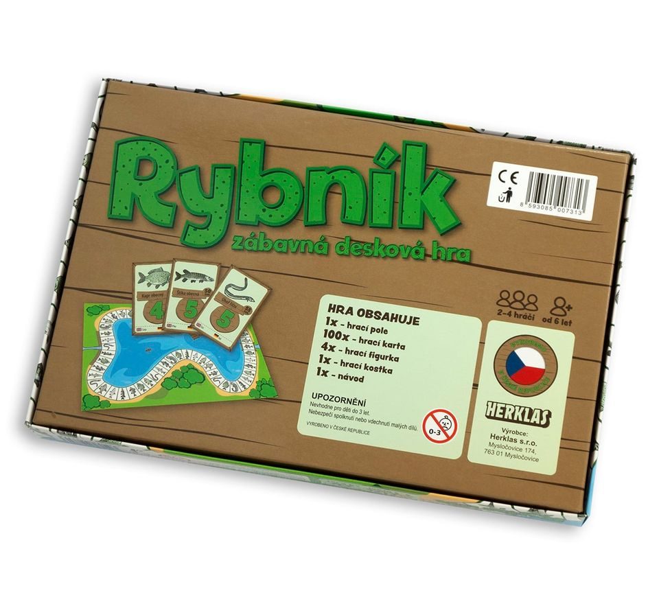 Herklas Desková hra pro rybáře Rybník
