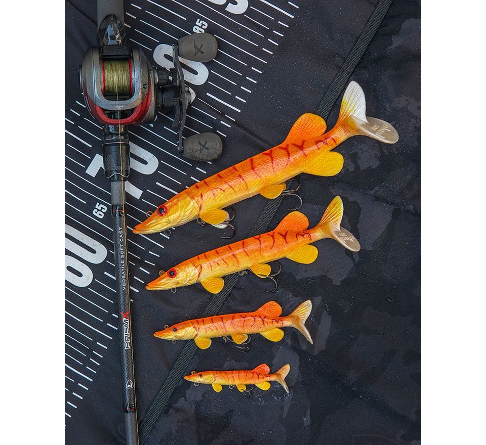 Fox Rage Gumová nástraha Ultra Realistic Replicant Pike Golden Pike