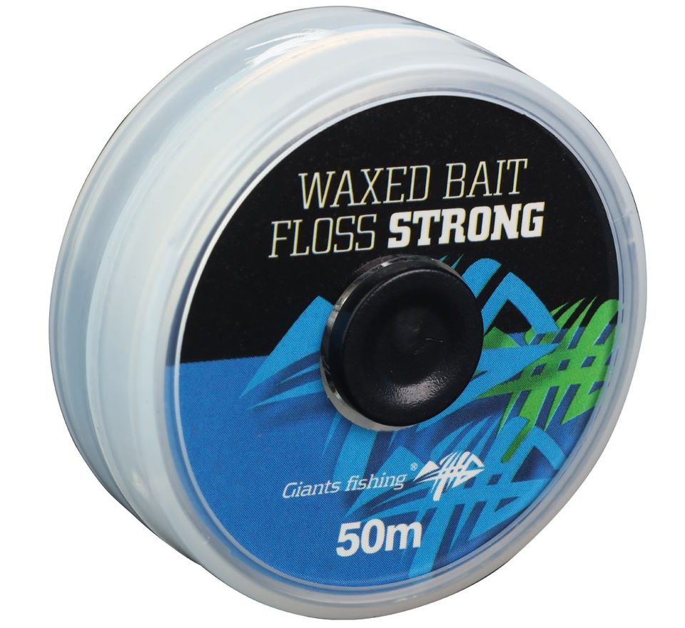Giants Fishing Šnúrka Waxed Bait Floos Strong 50m