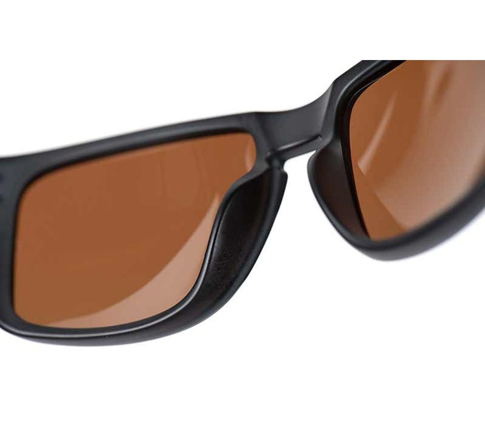 Fox Rage Polarizačné okuliare Transparent Black Brown Lens Mirror Blue Eyewear