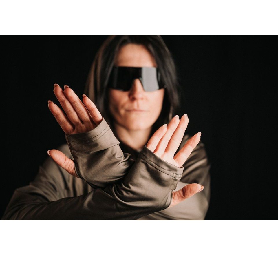 Giants fishing Funkčné tričko s dlhým rukávom UV50+ Hoodie Olive Green