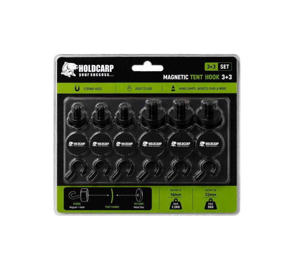 Holdcarp Magnetický háček Magnetic Tent Hook 3+3