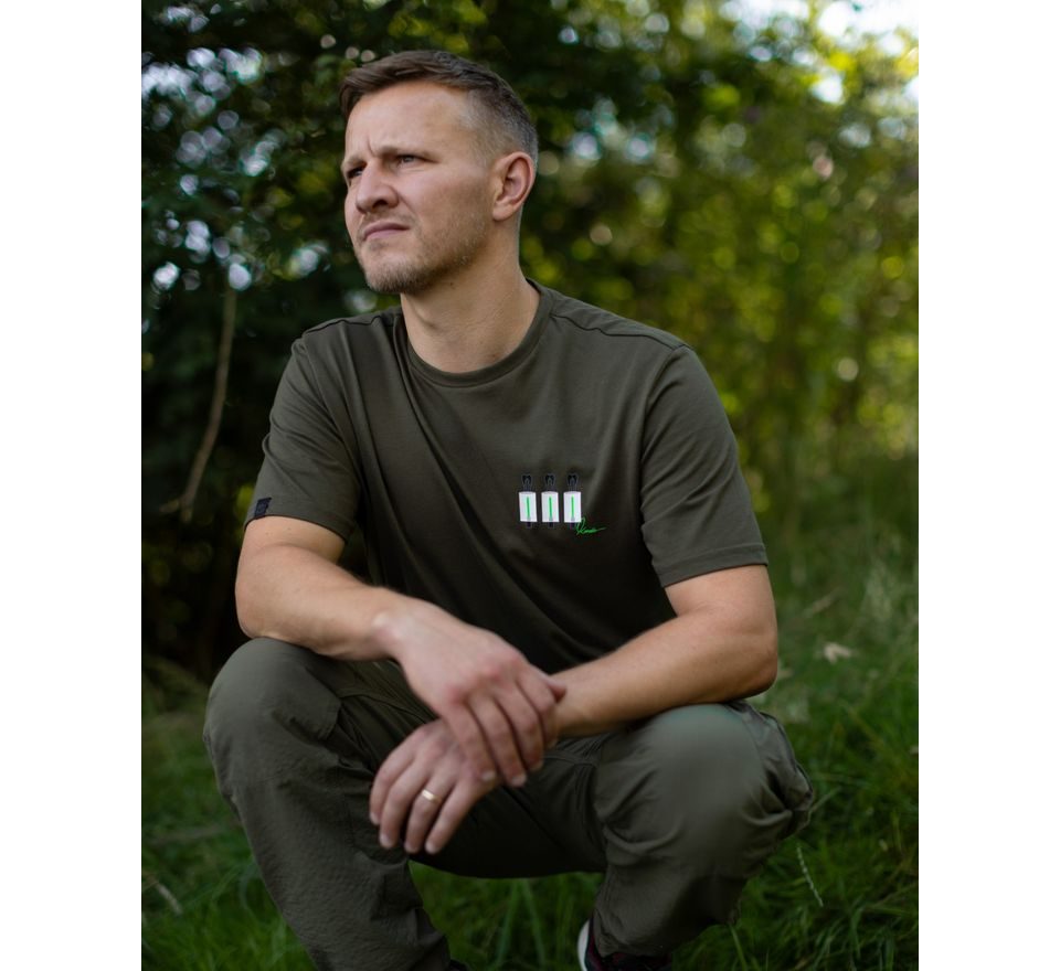 Korda Triko LE Bobbin Tee Olive