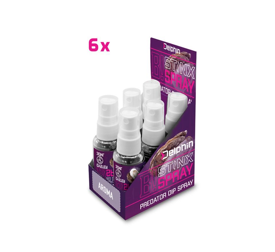 Delphin Dipovací sprej Stinx Spray Ustrica/transparentný 30ml