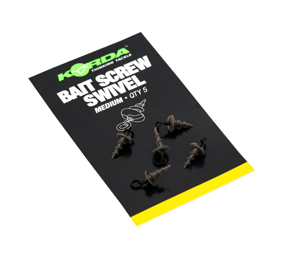 Korda Obratlík s kolíkem Ring Swivel Bait Screw