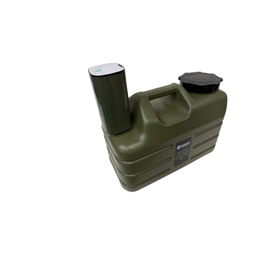 Holdcarp Set Automatická Pumpa Digital Rechargeable Tap + Cubic Water Carrier 11L