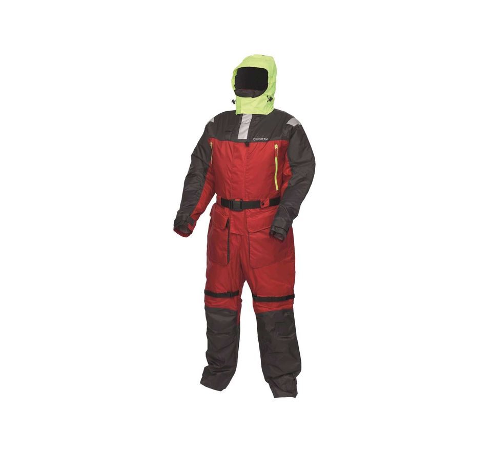 Kinetic Plovoucí oblek Guardian Flotation Suit Red/Stormy | Chyť a pusť