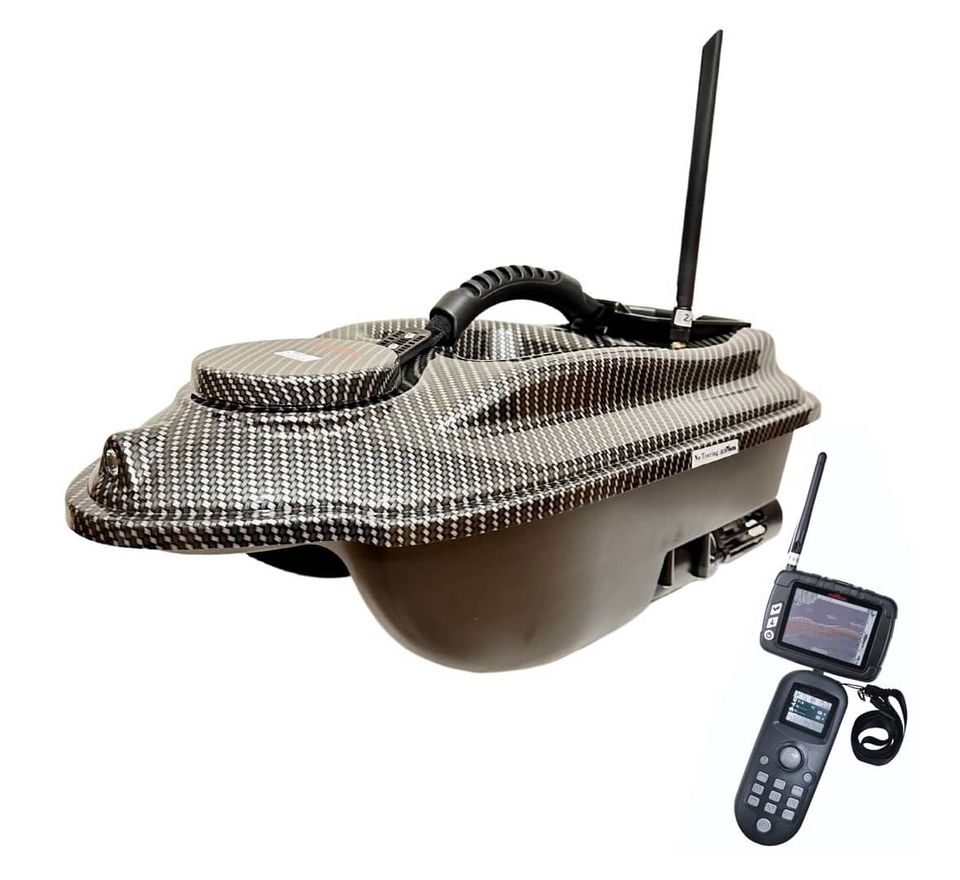 Boatman Zavážecí lodička Actor PRO s GPS, Echolotem 10Ah baterie Carbon