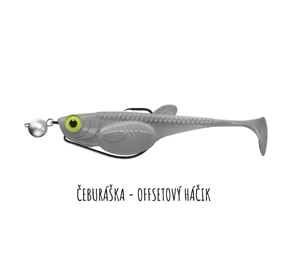 Libra Lures Gumová nástraha Embrion Shad 3″ 8ks