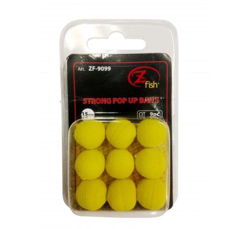 Zfish Pěnová Nástraha Foam Pop Up Baits 15mm