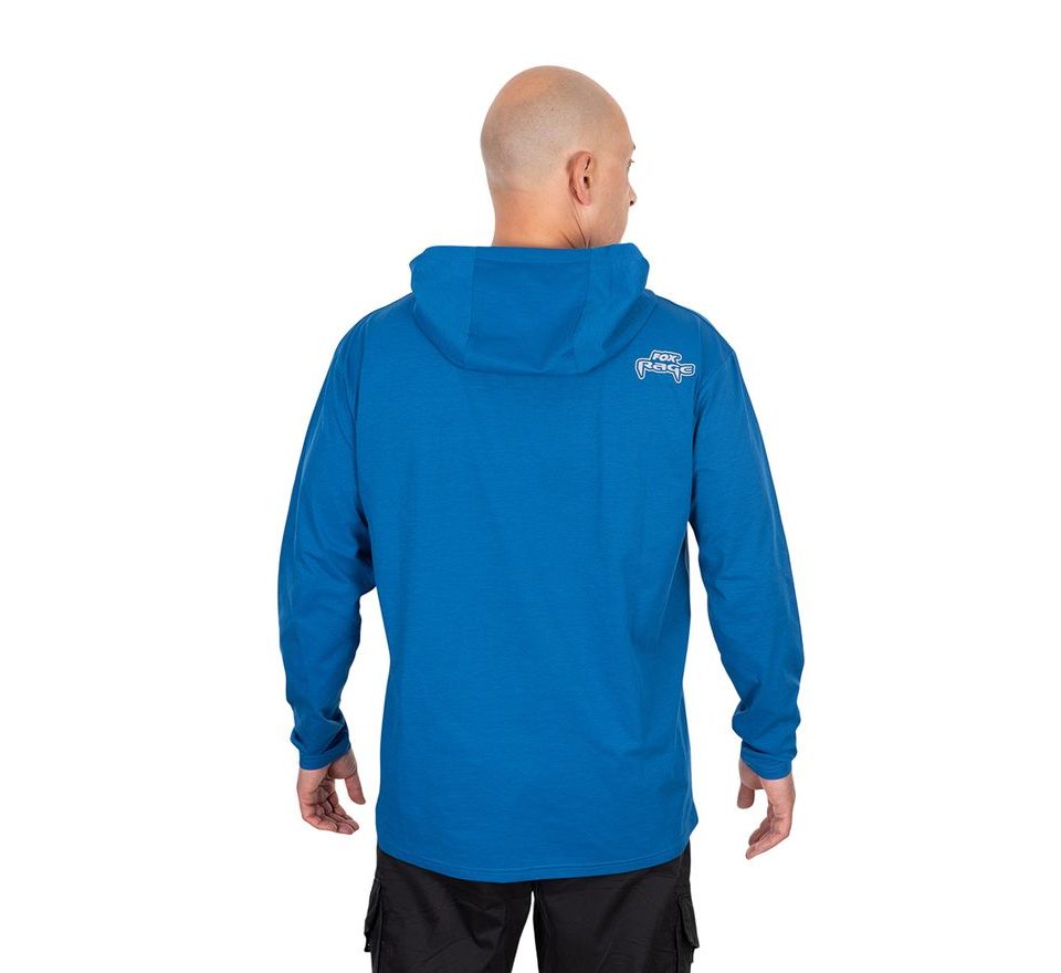 Fox Rage Triko Blue Hooded T