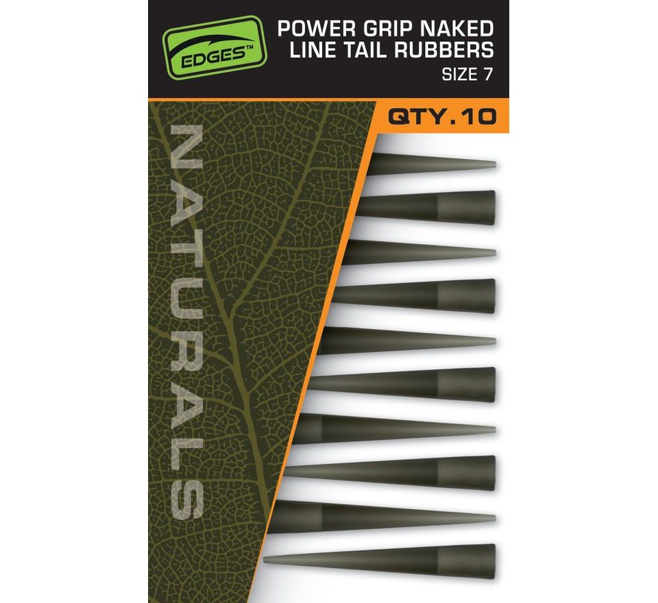 Fox Převleky Edges Naturals Power Grip Naked line tail rubbers size 7 x 10