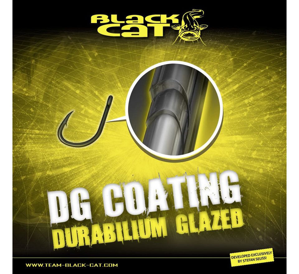 Black Cat Trojháčiky Curve Point DG DG Coating 5ks