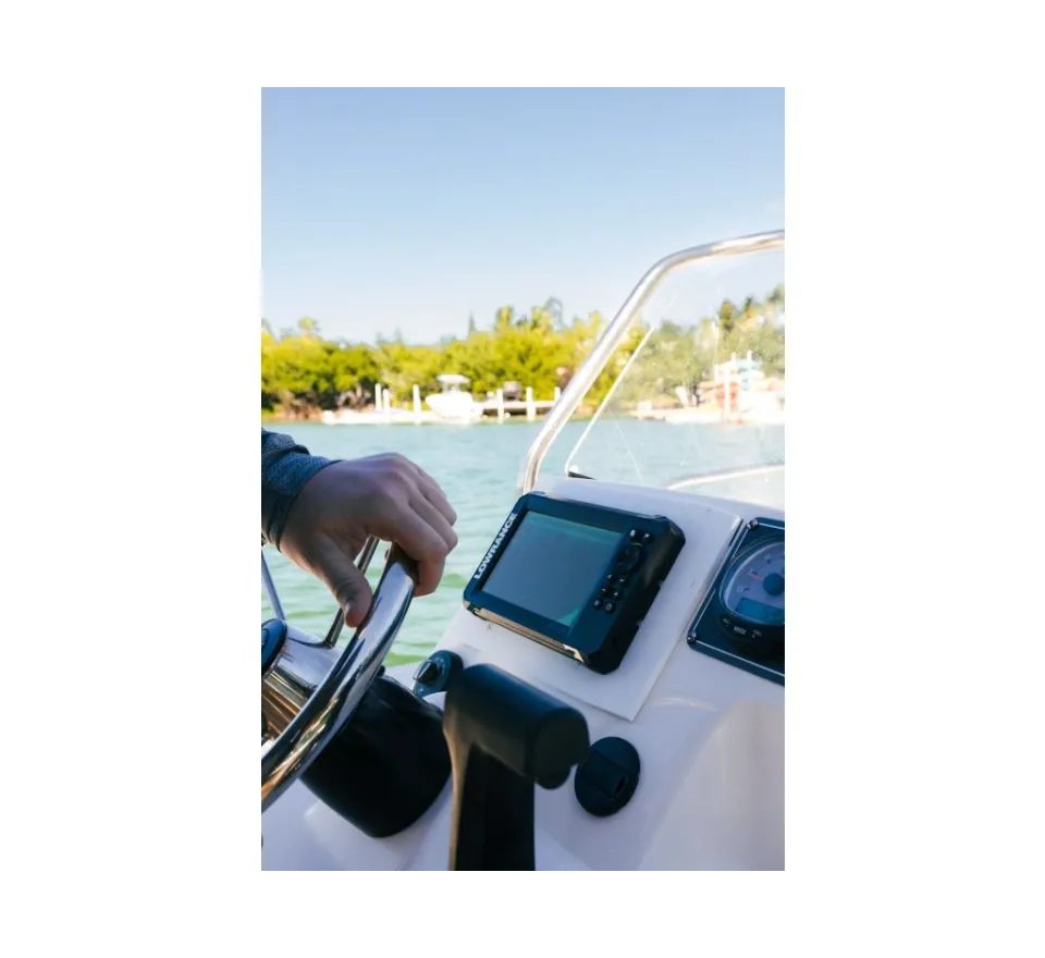 Lowrance Echolot Eagle 7 se sondou Splitshot HD + baterie + nabíječka ZDARMA