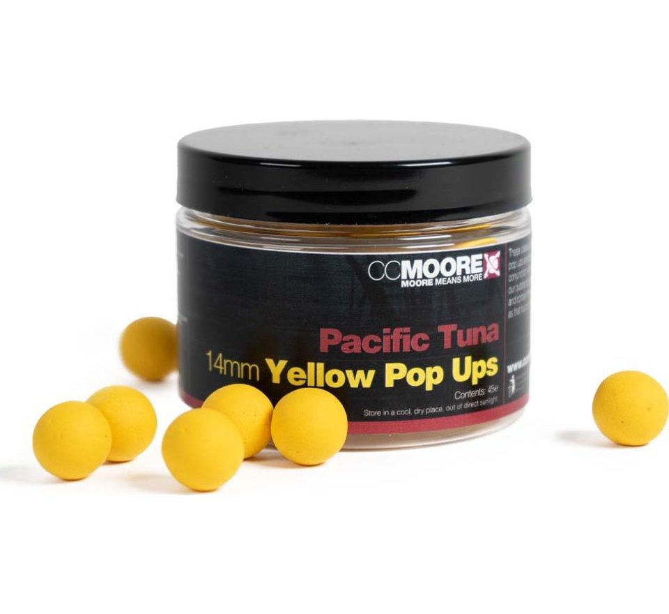 CC Moore Plovoucí boilie Pacific Tuna Pop Ups Yellow