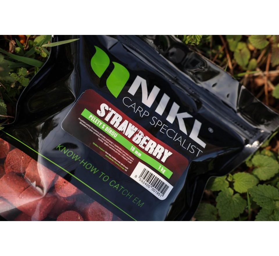 Nikl Pelety Strawberry 1kg