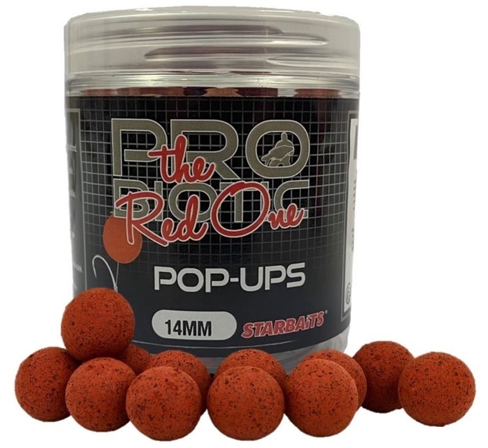 Starbaits Plávajúce boilies Pop Up Pro Red One 50g