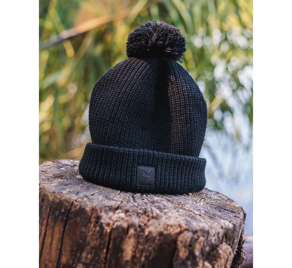 Fox Zimní čepice HD bobble Black