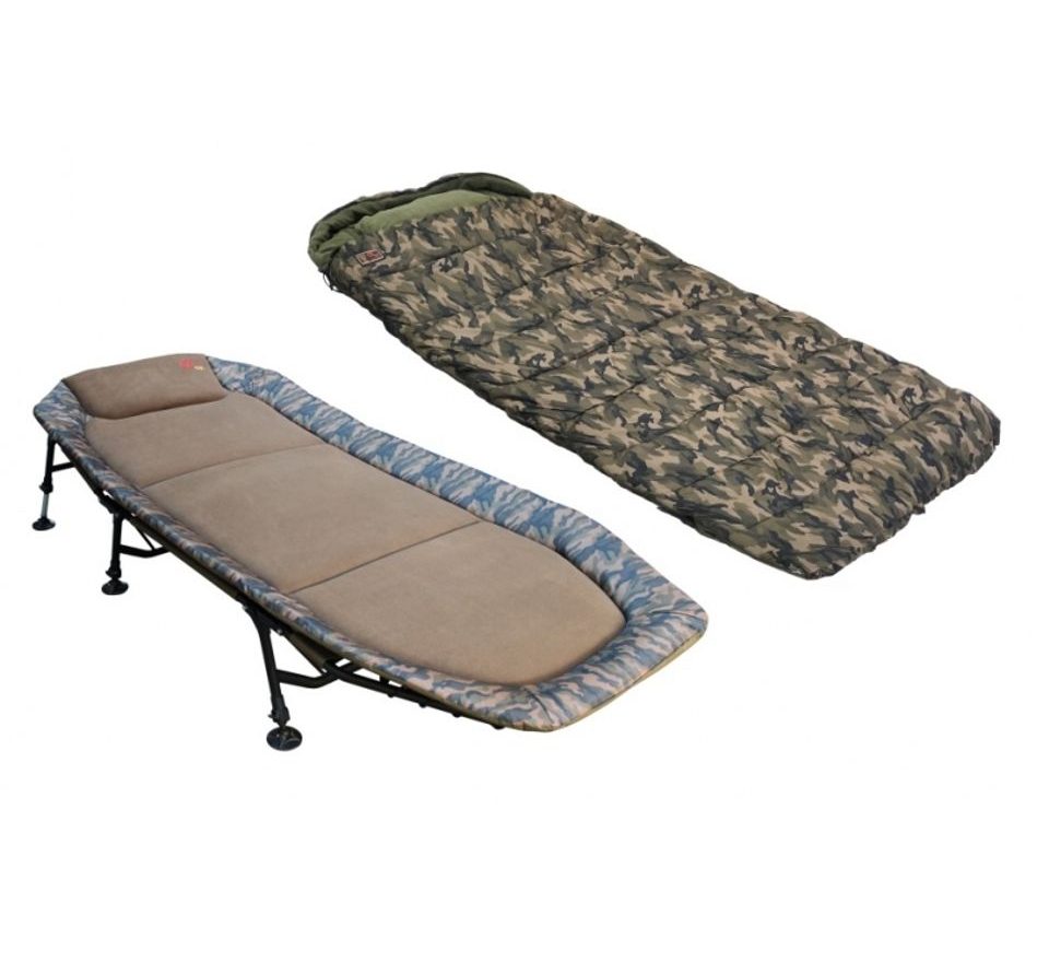 Zfish Camo Set Lehátko + Spacák | Chyť a pusť