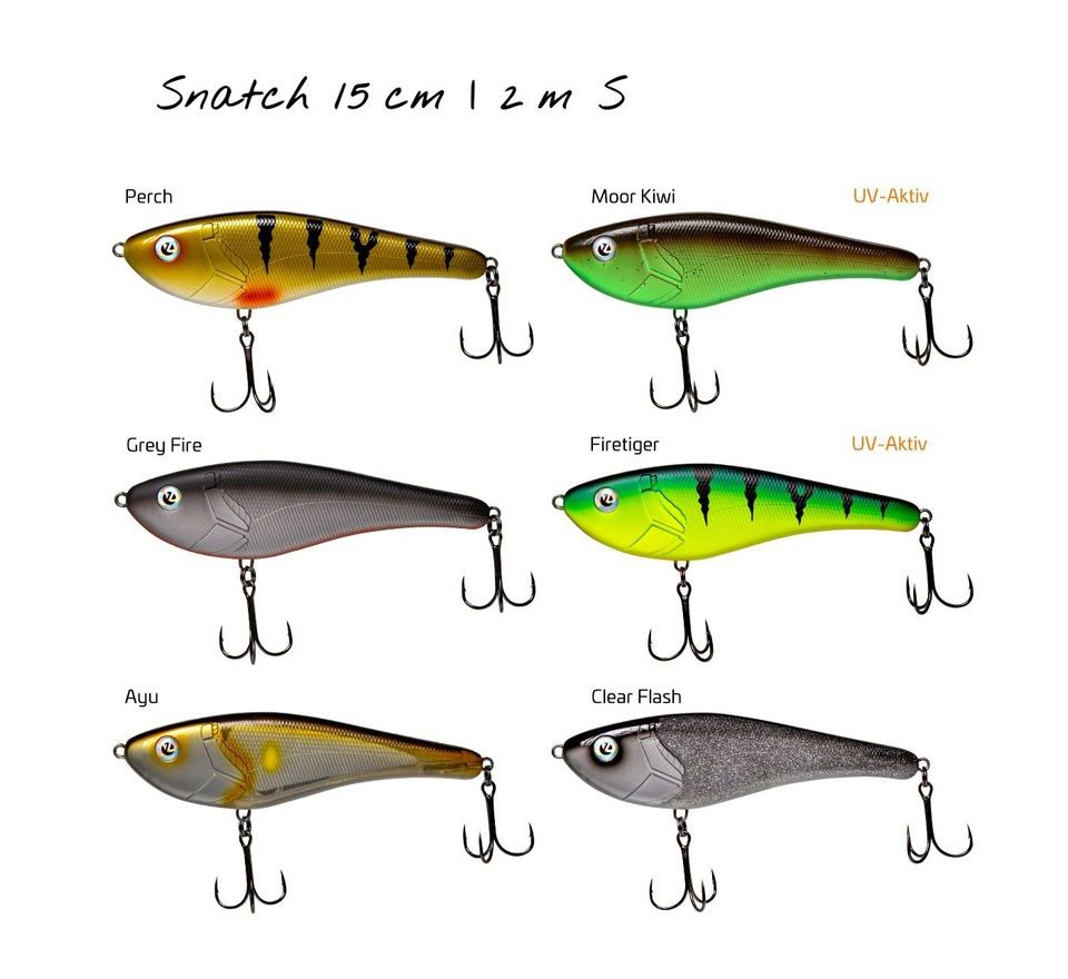 Zeck Wobler jerkbait Snatch 15cm