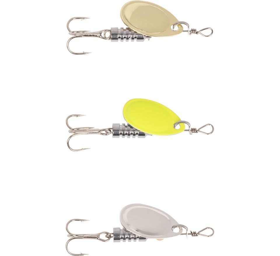 Zebco Třpytka Magic Spinner Set Barbed Treble 3g 3ks
