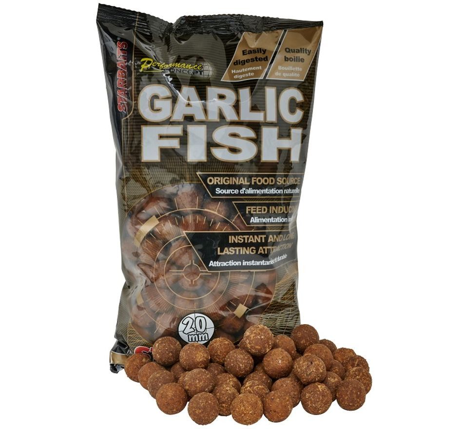 Starbaits Boilie Concept Garlic Fish