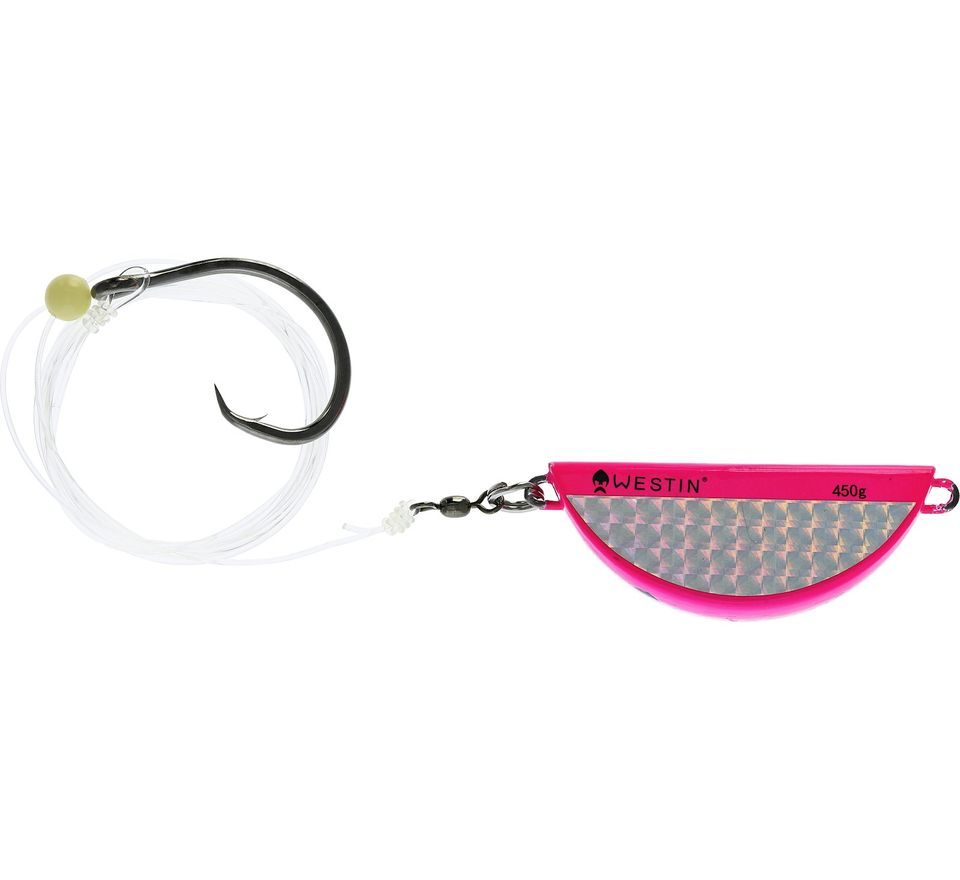 Westin návazec Halibut Anti Twist Rig Circle Hook Pink Flash