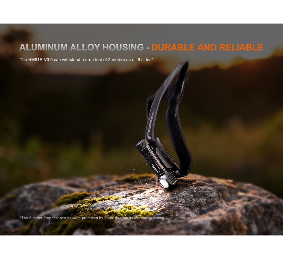 Fenix Nabíjecí čelovka HM61R Amber V3.0