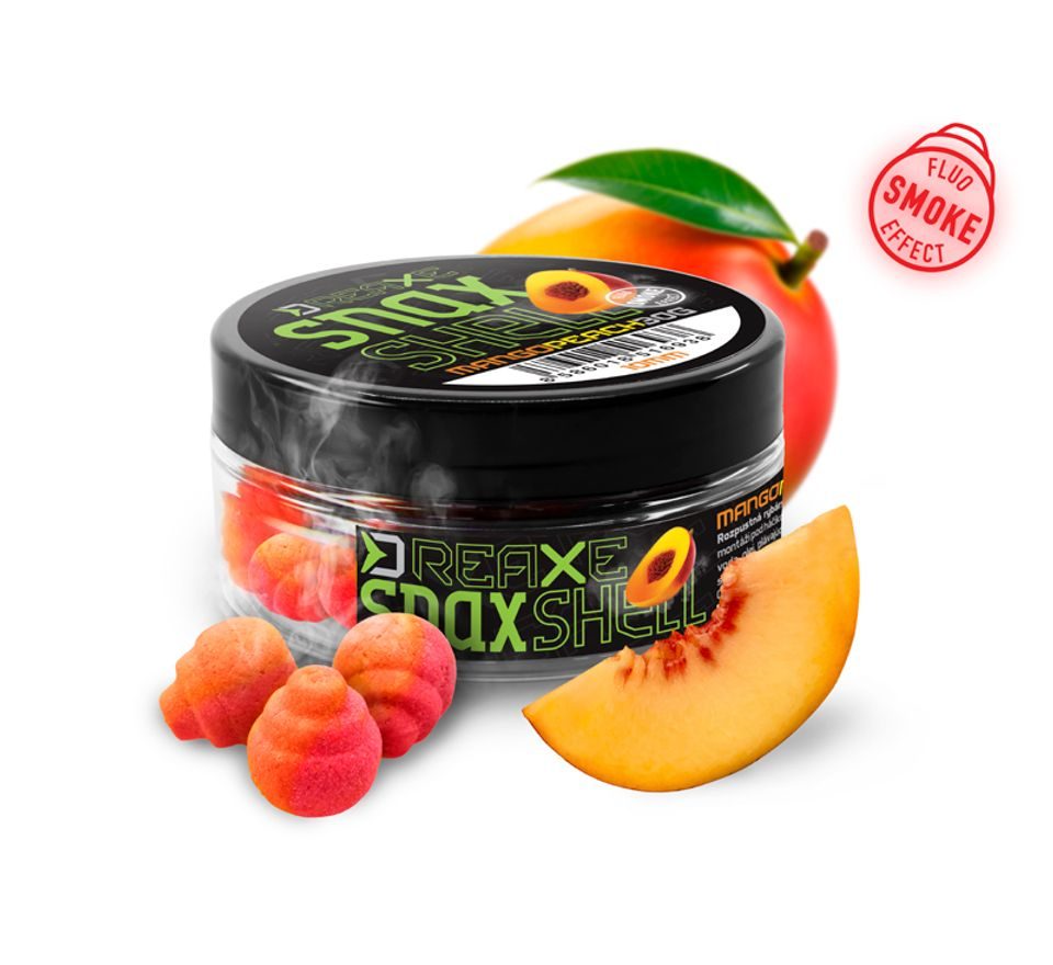 Delphin Nástraha D Snax Shell Mango-Broskev