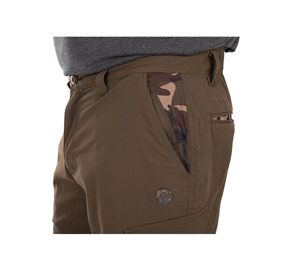 Fox Kalhoty Khaki LW Cargo Trouser