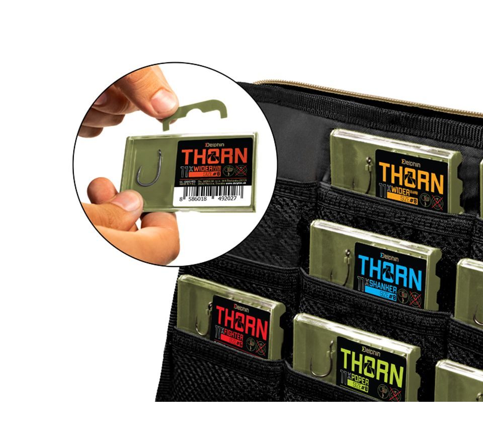 Delphin Háčky Thorn Wider 11ks