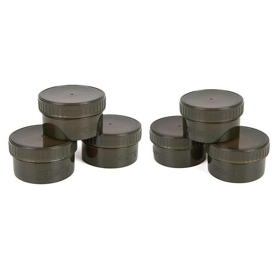 Fox Dózy na nástrahy Edges Hookbait Pots half 6ks