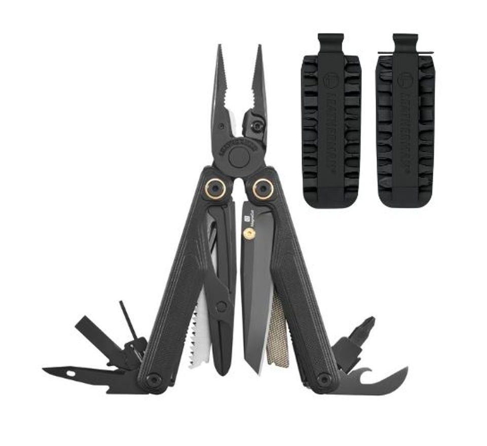 Leatherman Multitool Wave Alpha Bundle - Obsidian + Bitkit black