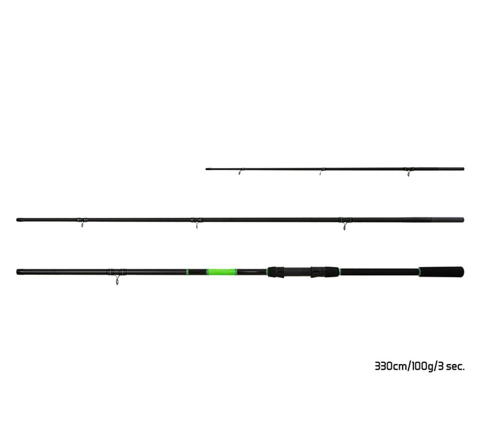 Delphin Prút Wasabi Feeder NXT 360cm 100g