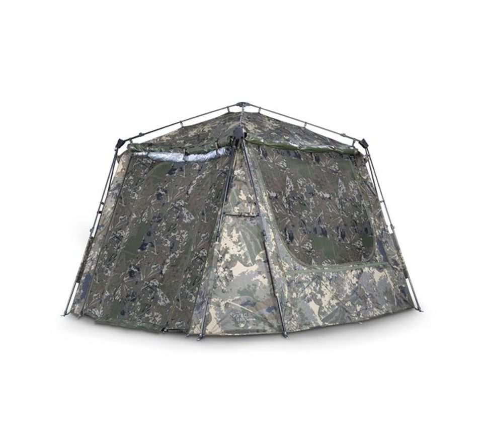 Nash Bivak Bank Life Blockhouse Camo Pro + Zimní přehoz